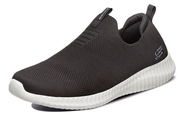 skecththers Elite Flex Slip-on Shoes 'Black' 52649-BKW