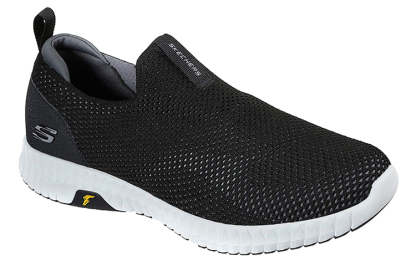 skecththers Elite Flex Slip-on Shoes 'Black White' 232211-BKW