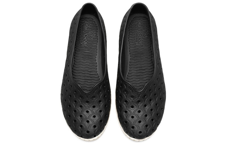 (WMNS) skecththers Cali Slip-on Shoes Black 111203-BLK