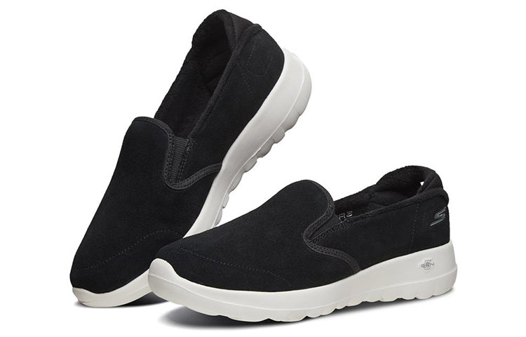 (WMNS) skecththers Go Walk Joy Slip On 'Black' 15714-BKW