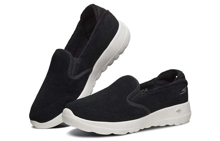 (WMNS) skecththers Go Walk Joy Slip On 'Black' 15714-BKW