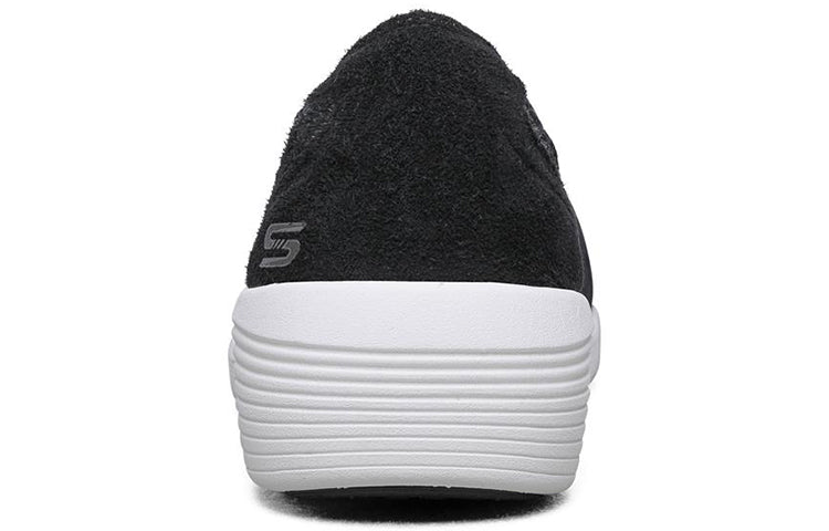 (WMNS) skecththers Arya Slip-on Shoes Black/White 66666292-BKW