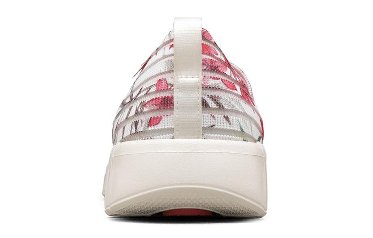 (WMNS) skecththers Go Walk Smart Slip-on Shoes White/Pink/Grey 124317-WMLT