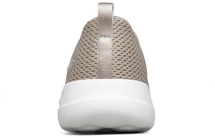 (WMNS) skecththers Go Walk Joy Low-Top Slip-on Shoes Beige 'Graybrown Gold' 124090-TPGD