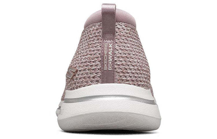 (WMNS) skecththers Go Walk 5 Slip-on Shoes Pink 124162-MVE