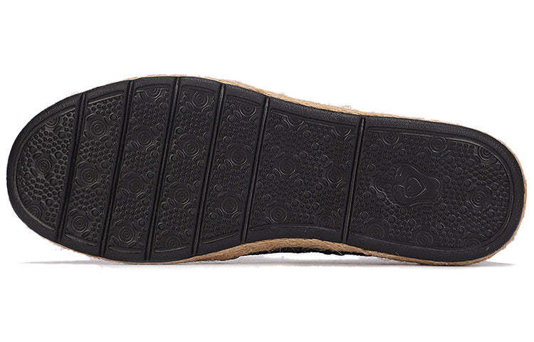 (WMNS) skecththers Slip-on Lace Shoes 'Black' 733774-BLK