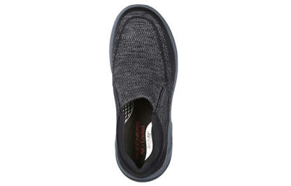skecththers Arch Fit Motley Casual Slip-on Black Gray 204495-BLK