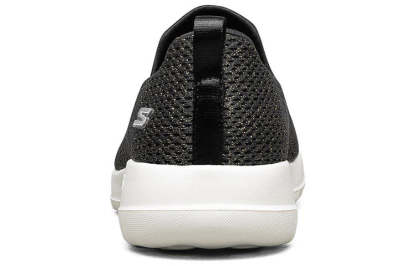 (WMNS) skecththers Go Walk Joy Slip On 'Black Gold' 124090-BKGD