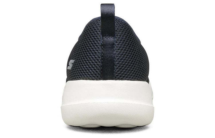 (WMNS) skecththers Go Walk Joy Slip-on Shoes Dark-Blue 'Navy Blue White' 124186-NVW