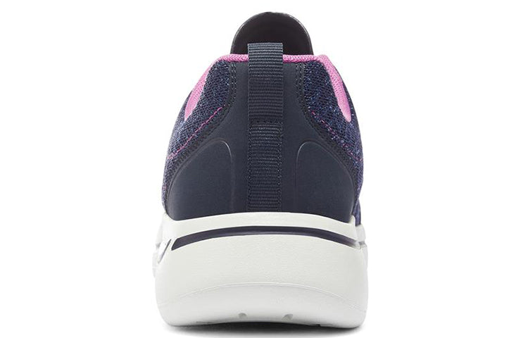 (WMNS) skecththers Go Walk Arch Fit-True Vision Sports Shoes Blue/Purple 124484-NVPR