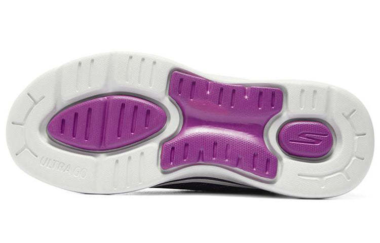 (WMNS) skecththers Go Walk Arch Fit-True Vision Sports Shoes Blue/Purple 124484-NVPR