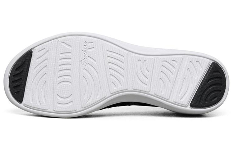 (WMNS) skecththers Arya Slip-on Shoes Black/White 66666292-BKW