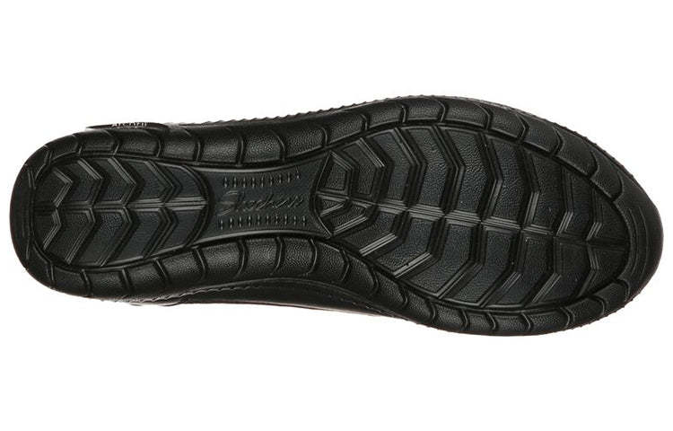 (WMNS) skecththers Arch Fit Flex-Sweet Jazz Slip-On Shoes Black 100287-BBK