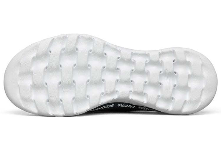 (WMNS) skecththers Go Walk Joy Low-Top Slip-on Shoes Blue/White 124096-NVW