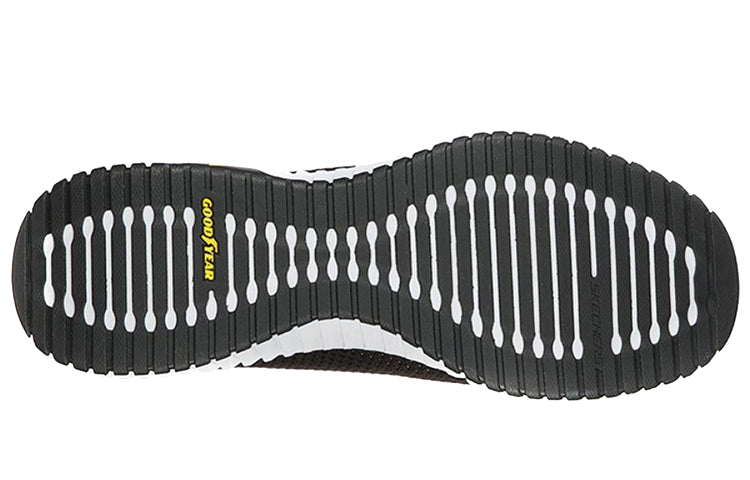 skecththers Elite Flex Slip-on Shoes 'Black White' 232211-BKW