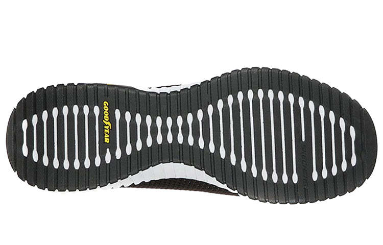 skecththers Elite Flex Slip-on Shoes 'Black White' 232211-BKW