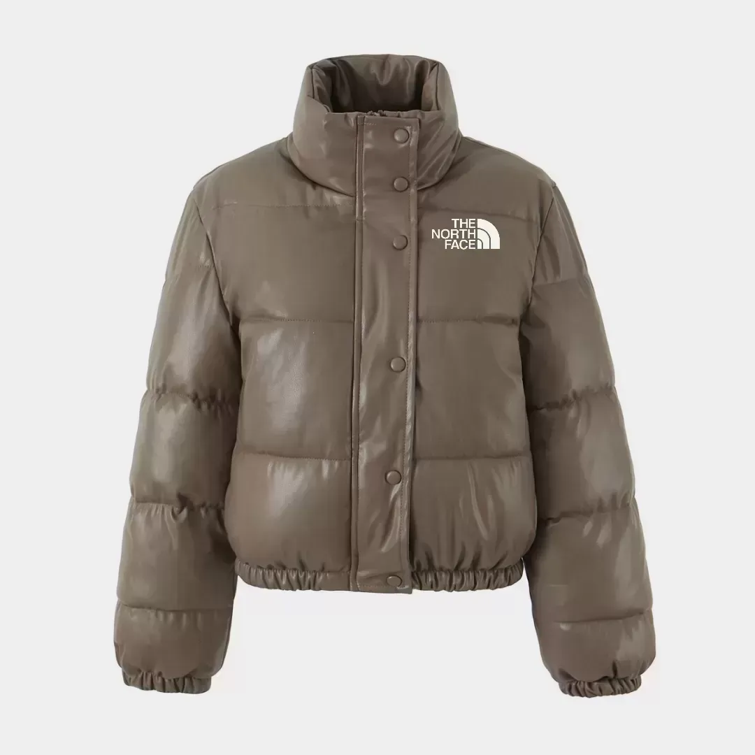 2024 Winter women coat Warm thick leather Parkas femme jacket