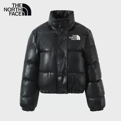 2024 Winter women coat Warm thick leather Parkas femme jacket