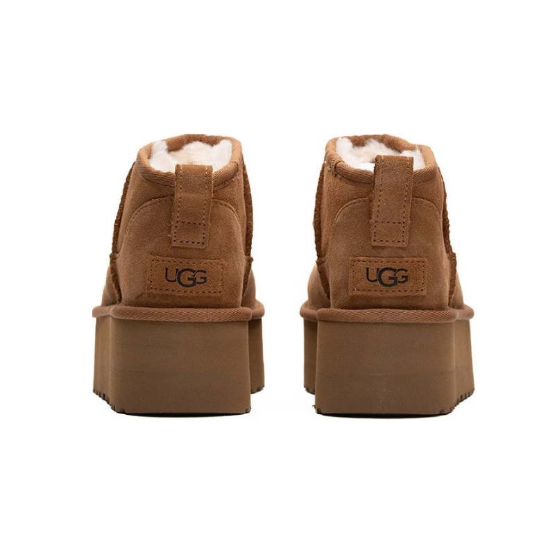 (WMNS) uthtgg Classic Ultra Mini Platform Boot Chestnut