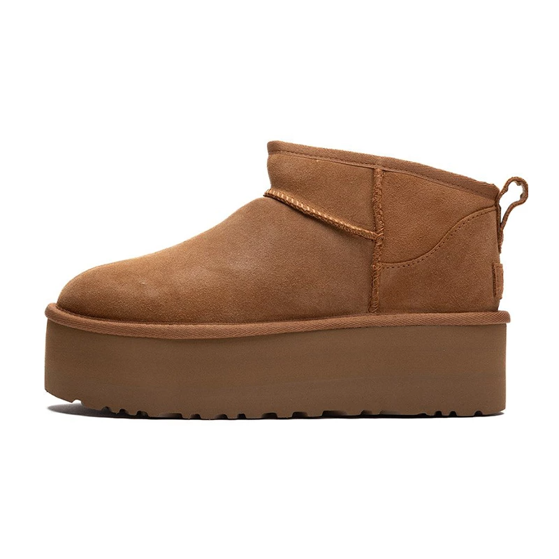 (WMNS) uthtgg Classic Ultra Mini Platform Boot Chestnut