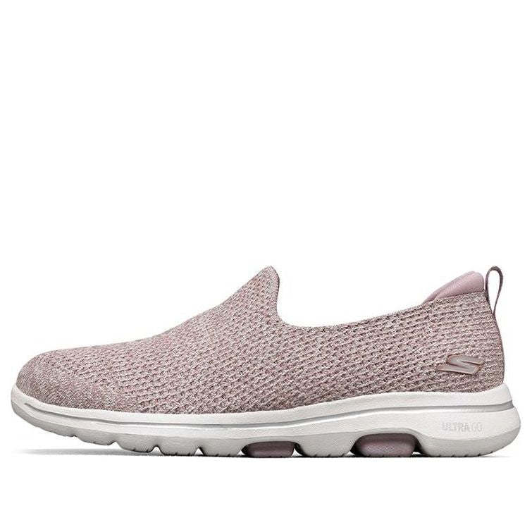(WMNS) shoes Go Walk 5 Slip-on Shoes Pink 124162-MVE