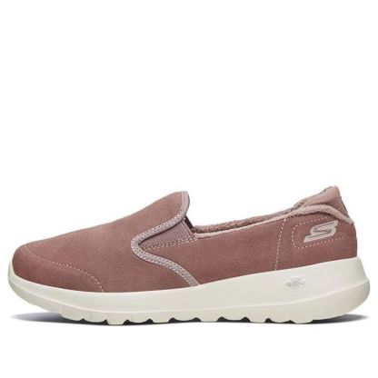 (WMNS) skecththers Go Walk Joy Slip-on Shoes Pink 15714-MVE