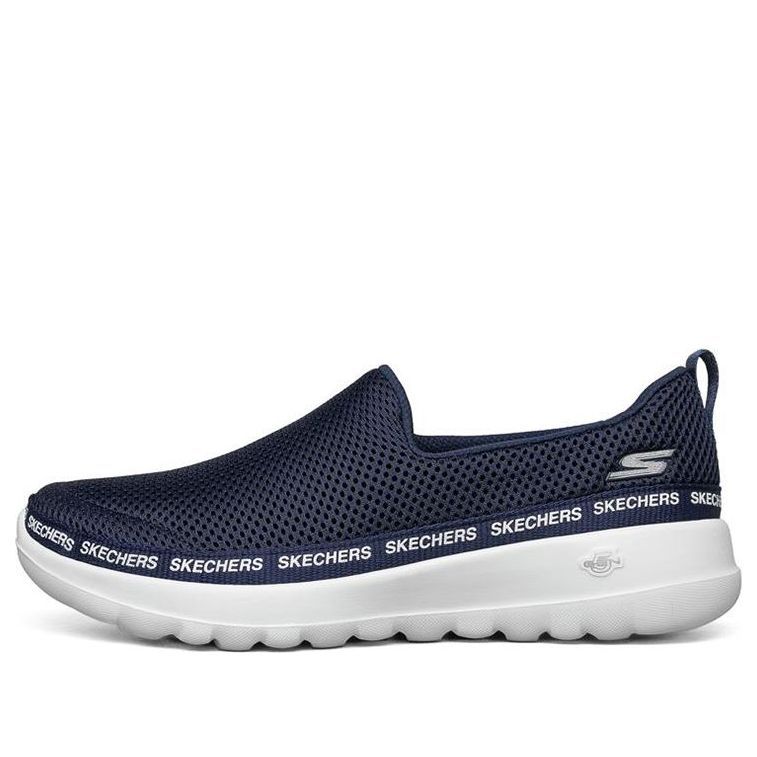 (WMNS) shoes Go Walk Joy Low-Top Slip-on Shoes Blue/White 124096-NVW
