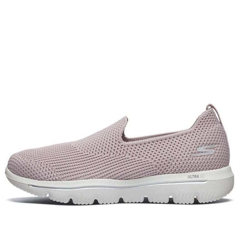 (WMNS) shoes Go Walk Evolution Ultra Slip on 'Taupe Pink' 15761-BLSH