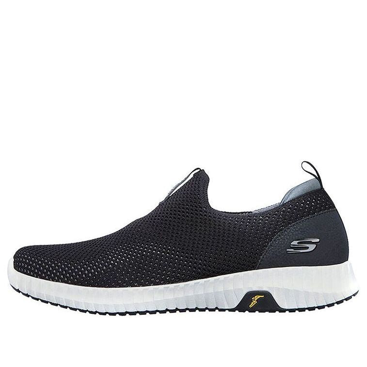 skecththers Elite Flex Slip-on Shoes 'Black White' 232211-BKW