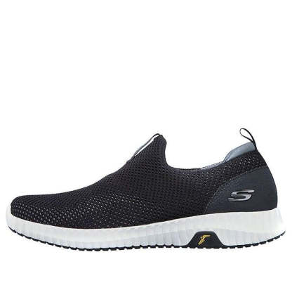 skecththers Elite Flex Slip-on Shoes 'Black White' 232211-BKW