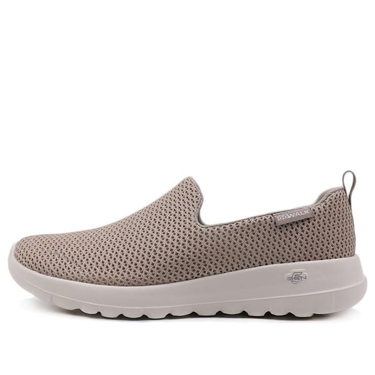 (WMNS) skecththers Go Walk Joy Low-Top Slip-Ons Grey/Brown 15600-TPE