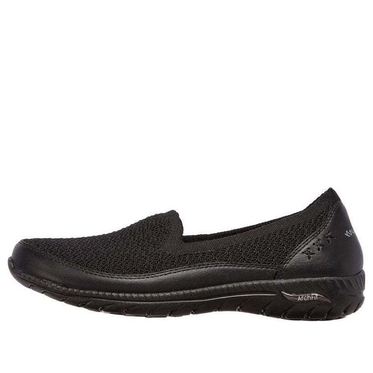 (WMNS) shoes Arch Fit Flex-Sweet Jazz Slip-On Shoes Black 100287-BBK