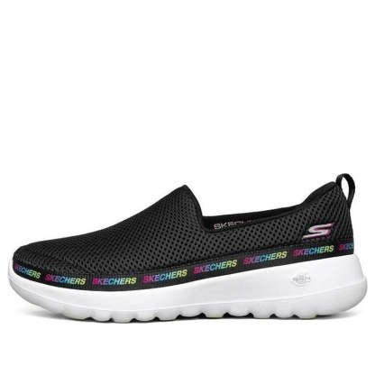 (WMNS) skecththers Go Walk Joy Low-Top Slip-Ons Black 124096-BKMT