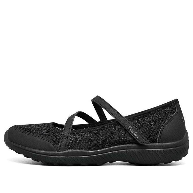 (WMNS) skecththers Be-Light Slip-on Shoes Black 100022-BLK