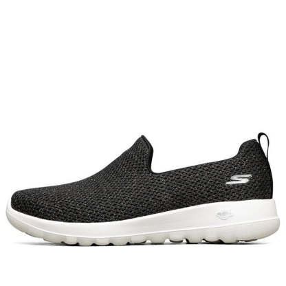 (WMNS) skecththers Go Walk Joy Slip On 'Black Gold' 124090-BKGD