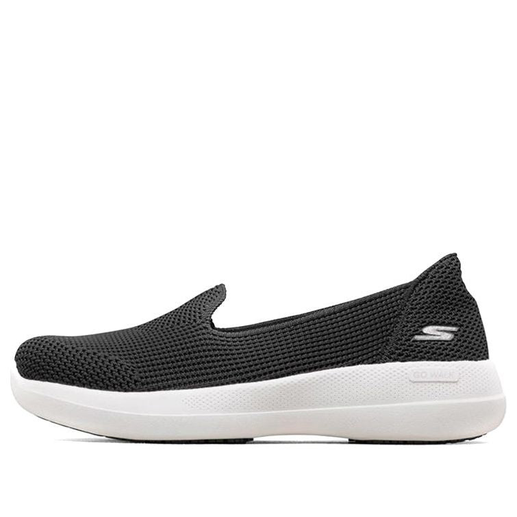 (WMNS) skecththers Go Walk Stability Slip On Black 124604-BKLP