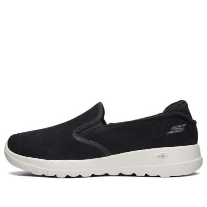 (WMNS) skecththers Go Walk Joy Slip On 'Black' 15714-BKW