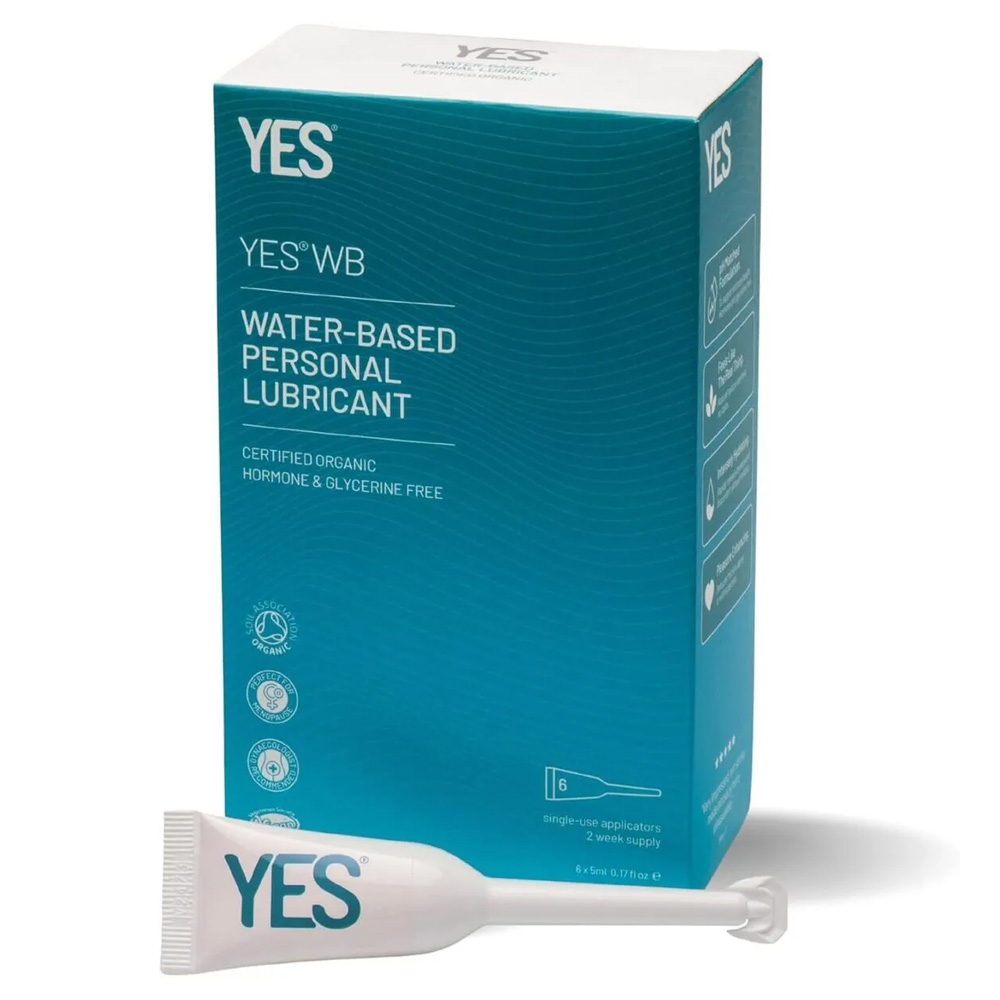 Yes Lube WB Water-Based Personal Lubricant Applicators