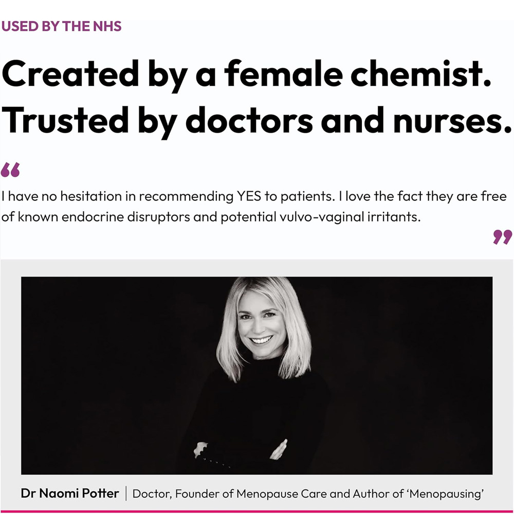 YES® VM - pH Matched Natural Vaginal Moisturiser