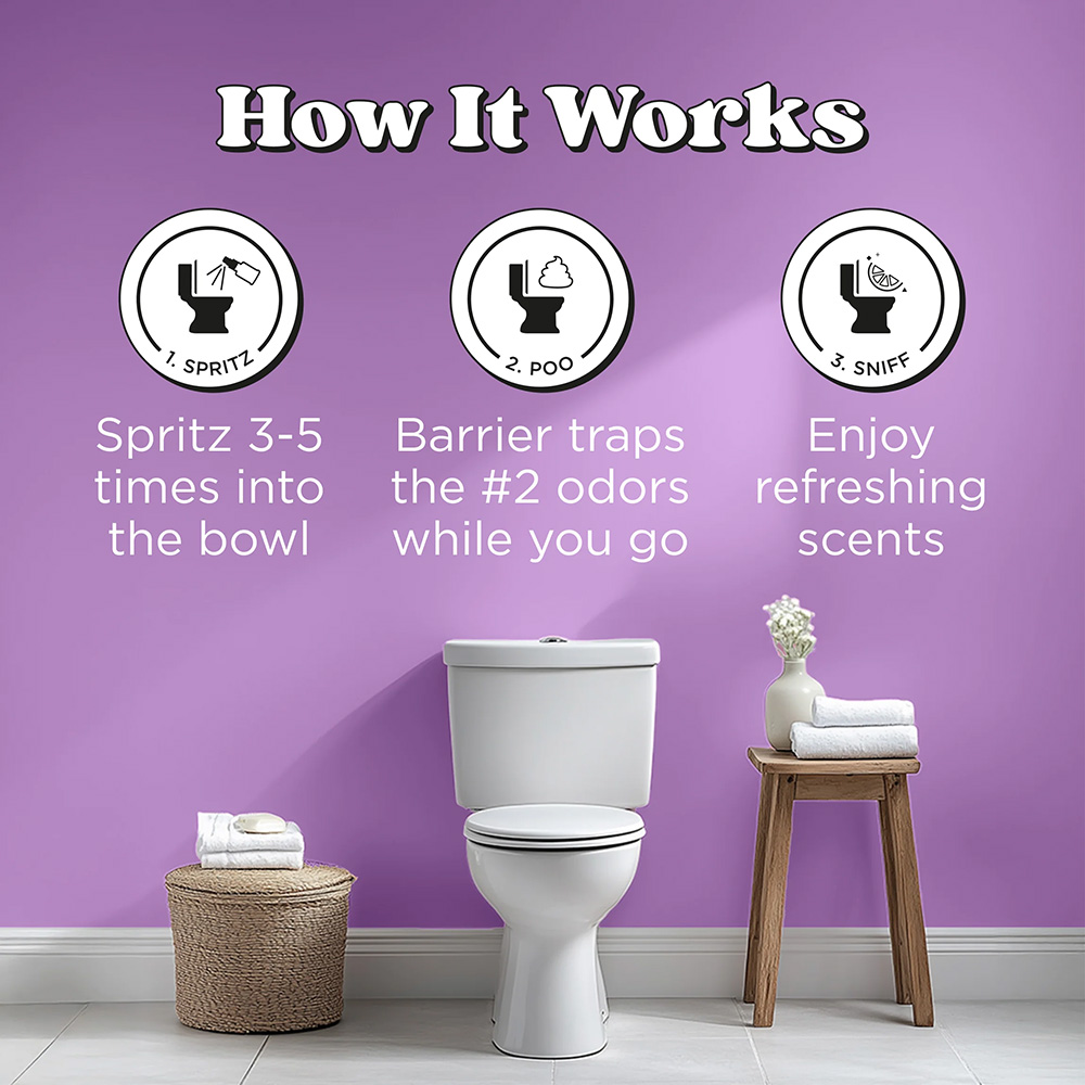 Poo Pourri Lavender Vanilla Before-You-Go Toilet Spray
