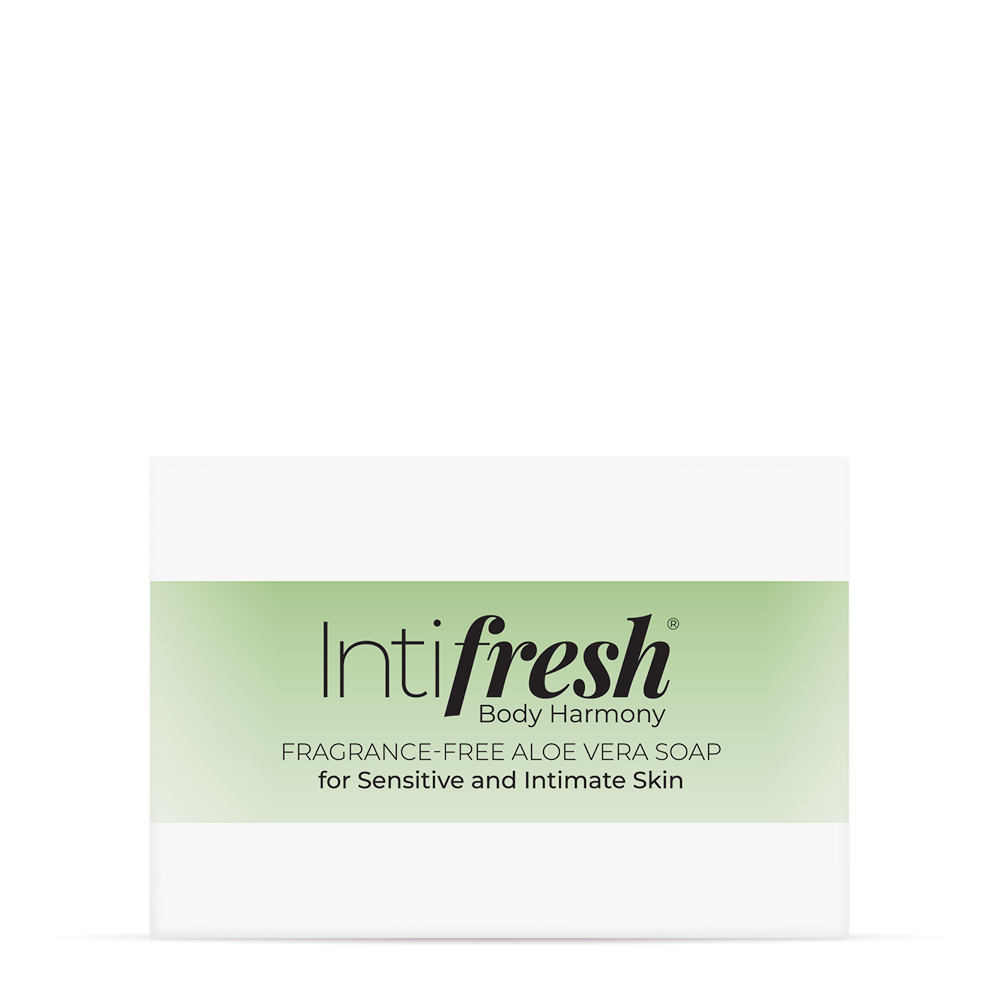 Intifresh Fragrance-Free Aloe Vera Soap for Sensitive Skin
