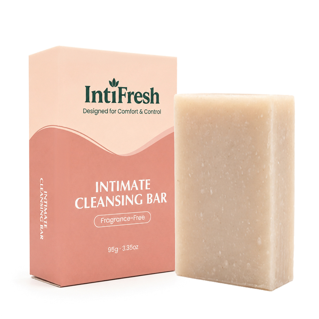 Intifresh Fragrance-Free Aloe Vera Soap for Sensitive Skin