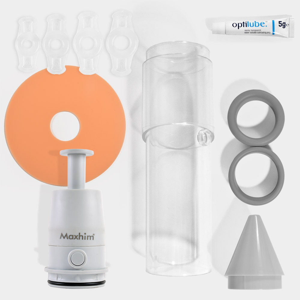 Maxhim Penis Pump - Manual Vacuum Penile Pump System