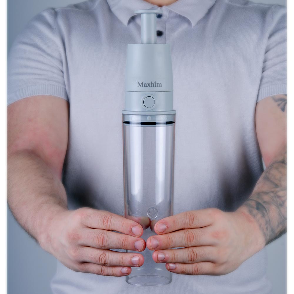 Maxhim Penis Pump - Manual Vacuum Penile Pump System