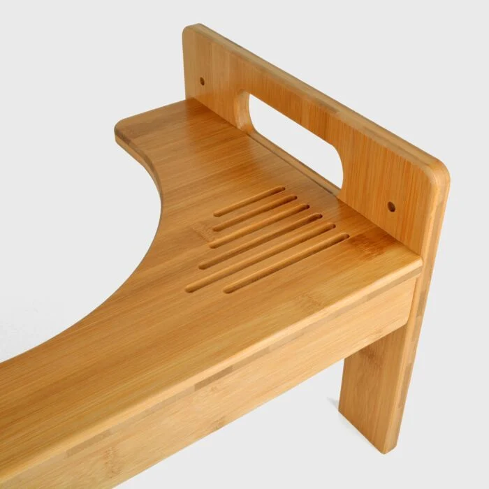 Go Better Bamboo Toilet Stool 7 or 9 Inches