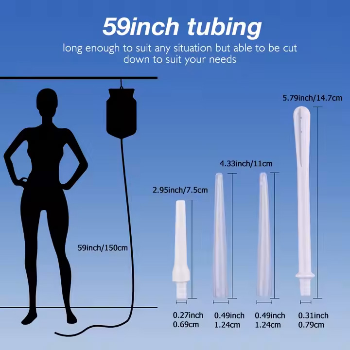 Osalis Silicone Enema Kit