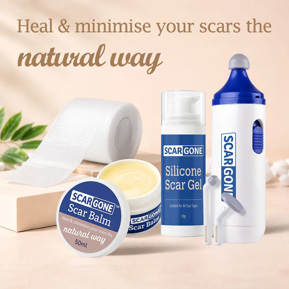 ScarGone Complete Silicone Scar Therapy Pack