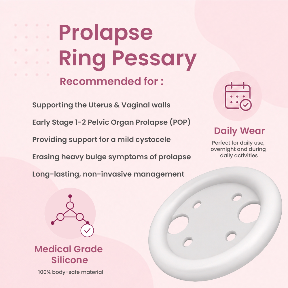 Balance Prolapse Ring Pessary With Support