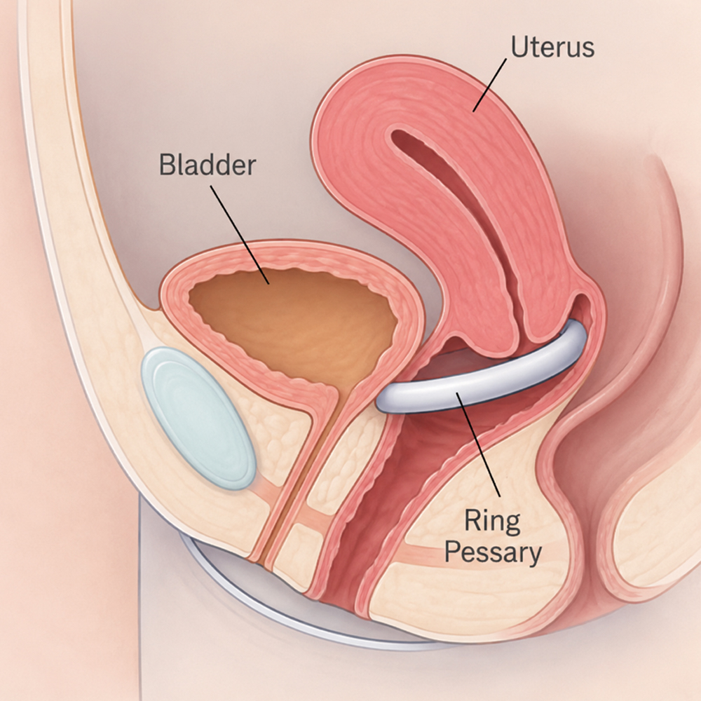 Balance Prolapse Ring Pessary With Support