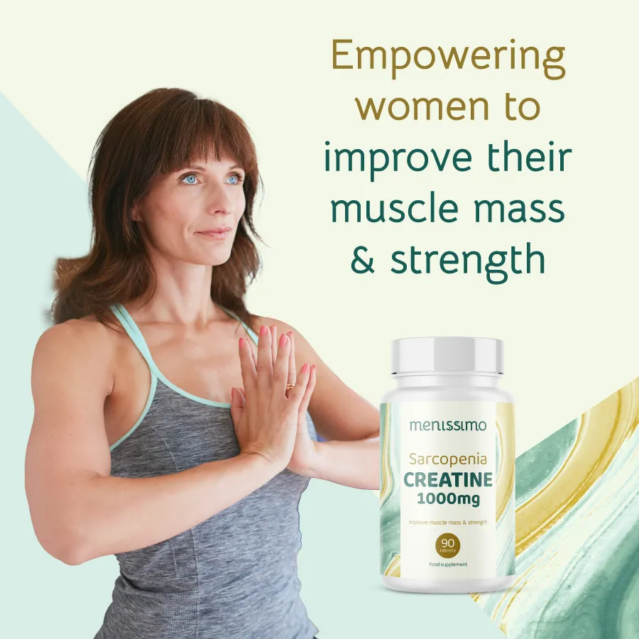 Menissimo Sarcopenia Creatine Supplement 1000mg
